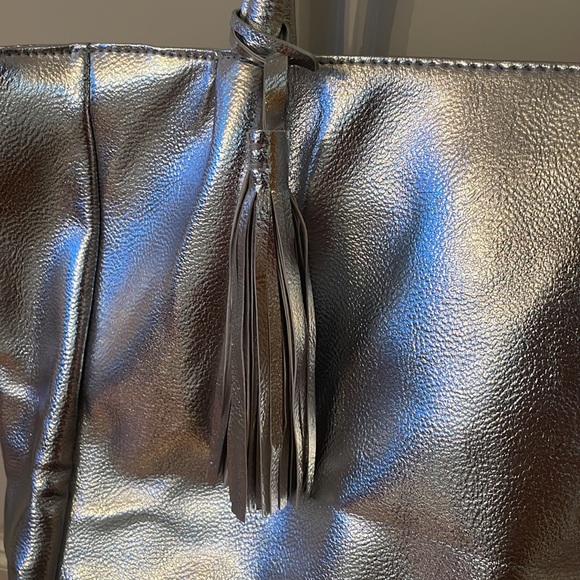 Silver Tote Bag - Picture 2 of 4